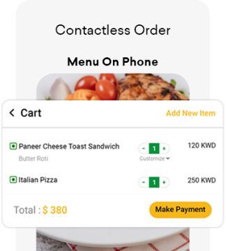 View Menu & Order