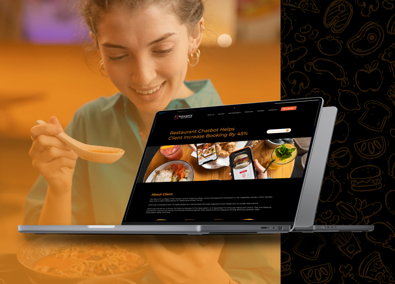 AI-Powered Restaurant Chatbot Solution