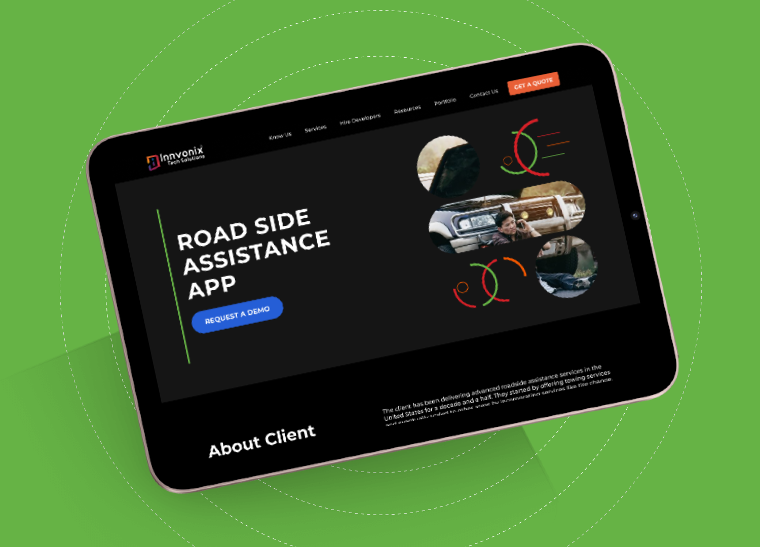Innovative Roadside Assistance App