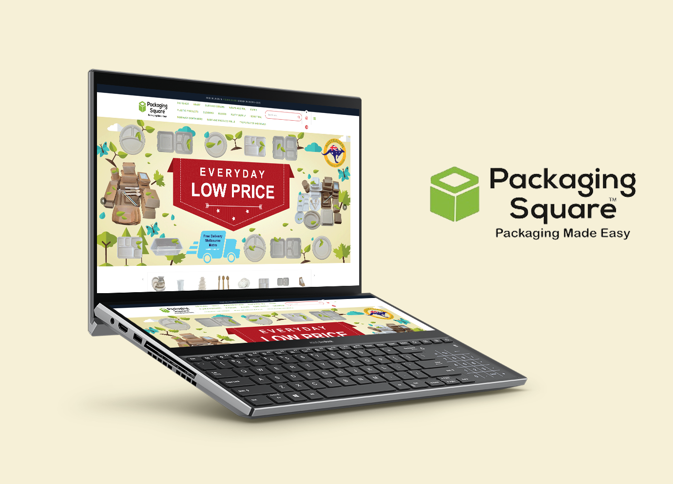 packaging square